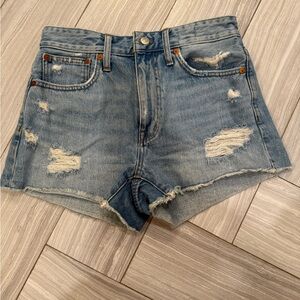 Madewell Relaxed Denim Shorts size 25